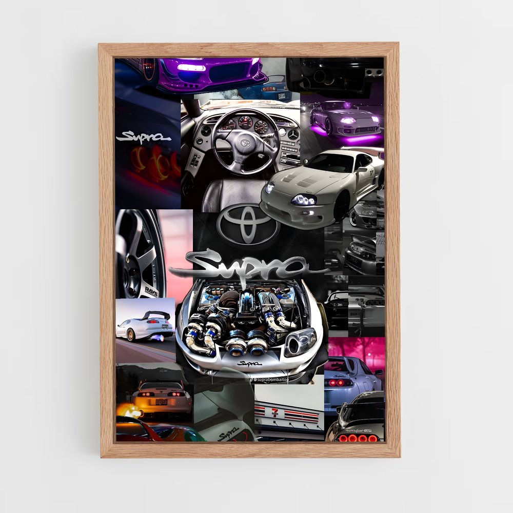 Poster Supra Spectrum – affiche Toyota (vue 4)